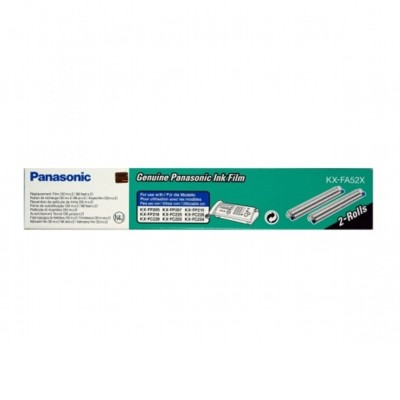 Folie oryginalne KX-FA52X do Panasonic (KX-FA52X) (Czarny) (dwupak)