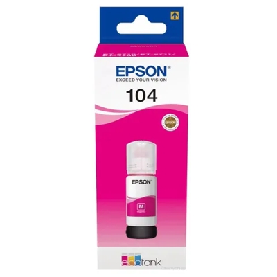 Tusz oryginalny 104 do Epson (C13T00P340) (Purpurowy)