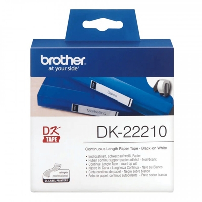 Taśma oryginalny DK-22210 do Brother (DK-22210) (Biały)