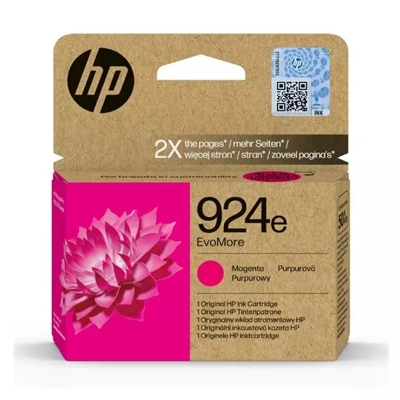 Tusz oryginalny 924e do HP (4K0U8NE) (Purpurowy)