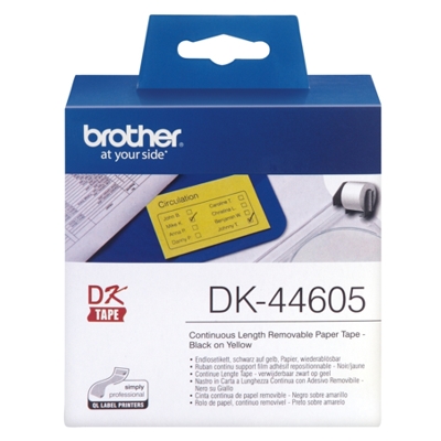 Taśma oryginalny DK-44605 do Brother (DK-44605) (Żółty)