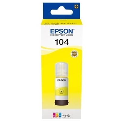 Tusz oryginalny 104 do Epson (C13T00P440) (Żółty)