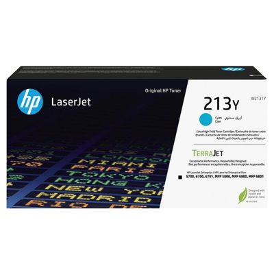 Toner oryginalny 213Y do HP (W2131Y) (Błękitny)