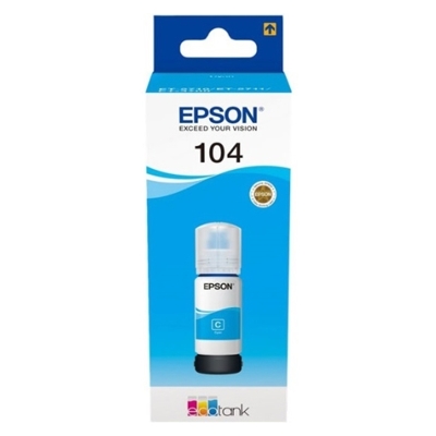 Tusz oryginalny 104 do Epson (C13T00P240) (Błękitny)