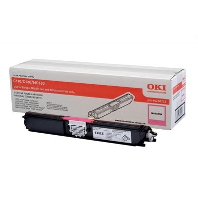 Toner oryginalny C110/130 do Oki (44250722) (Purpurowy)