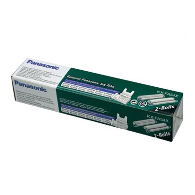 Folie oryginalne KX-FA54X do Panasonic (KX-FA54X) (Czarny) (dwupak)